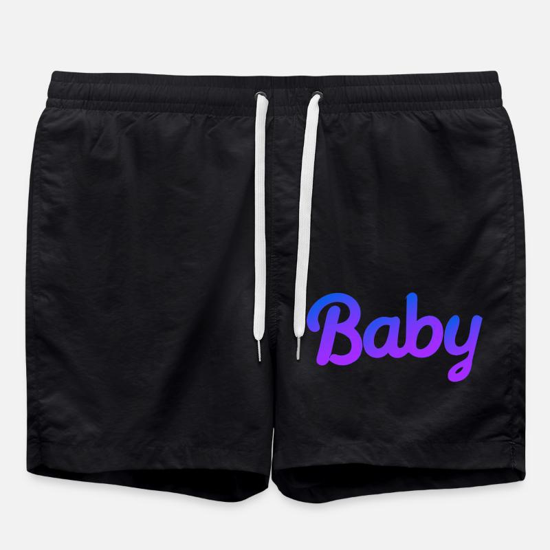 COOLES BABY - Badeshorts - Schwarz