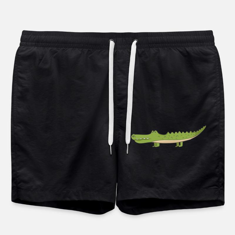 crocodile - Swim Trunks - black
