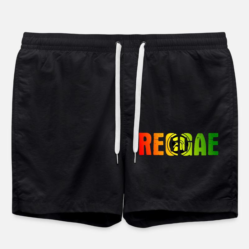 Trojan Reggae - Badeshorts - Schwarz