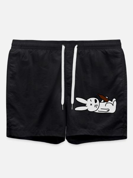 drunken_bunny - Swim Trunks - black