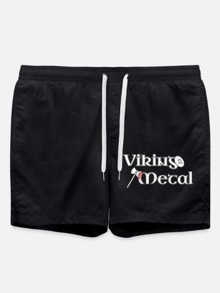 Viking Metal - Short de bain - noir