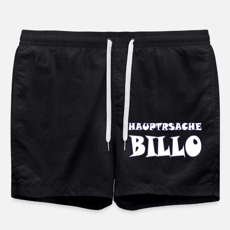 principale chose billo - Short de bain - noir