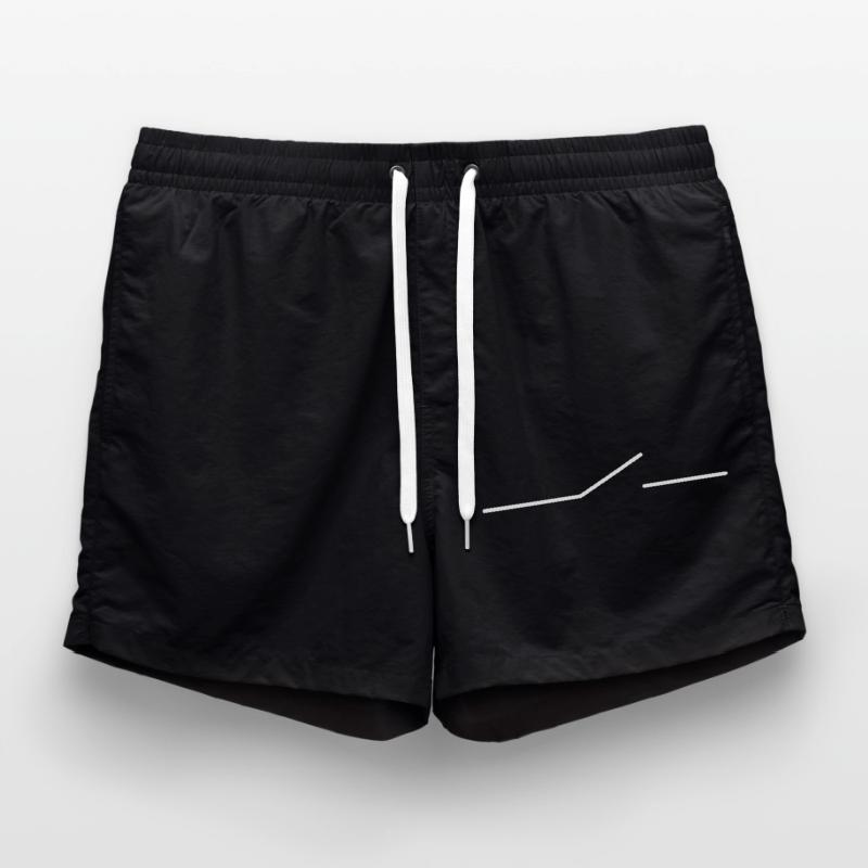 Circuit symbol switch electronics - COLOR CHANGEABLE Swim Trunks