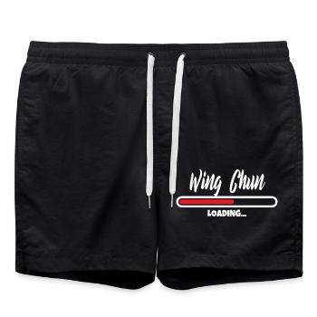 Wing Chun loading - Badeshorts - Schwarz - Vorne - AI Model Male 185 light (185cm)