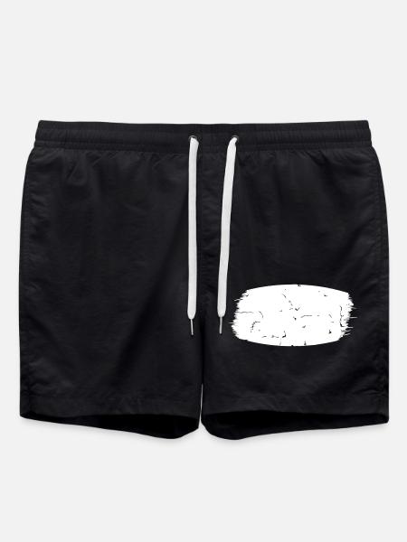 cracked blob | dirty Marker (Vectorgrapic) - Swim Trunks - black