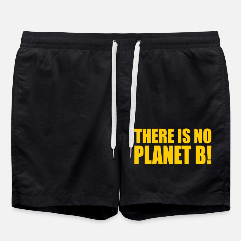 There is no planet B - Short de bain - noir