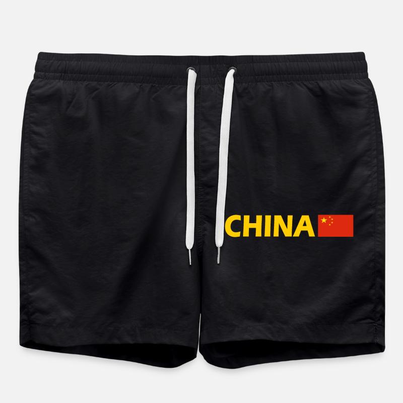 China - Swim Trunks - black