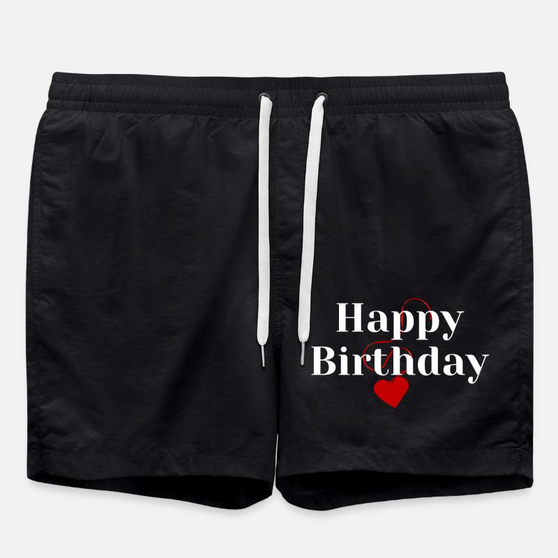 Bon anniversaire - Short de bain - noir