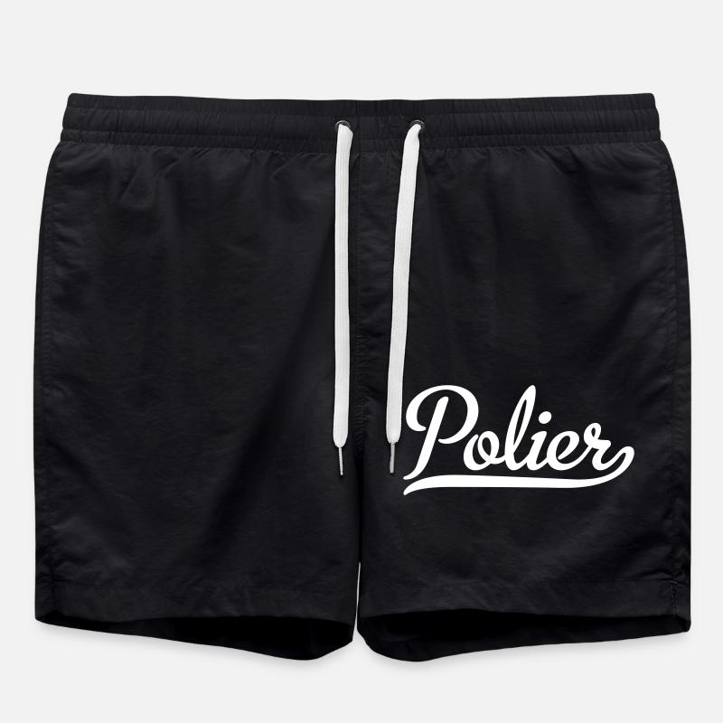 Polier - Badeshorts - Schwarz
