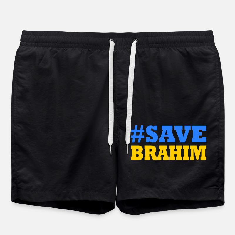 Save brahim - Swim Trunks - black