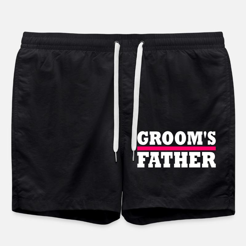 Grooms father - Short de bain - noir