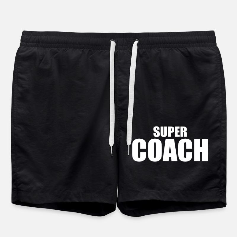 Coach - Badeshorts - Schwarz