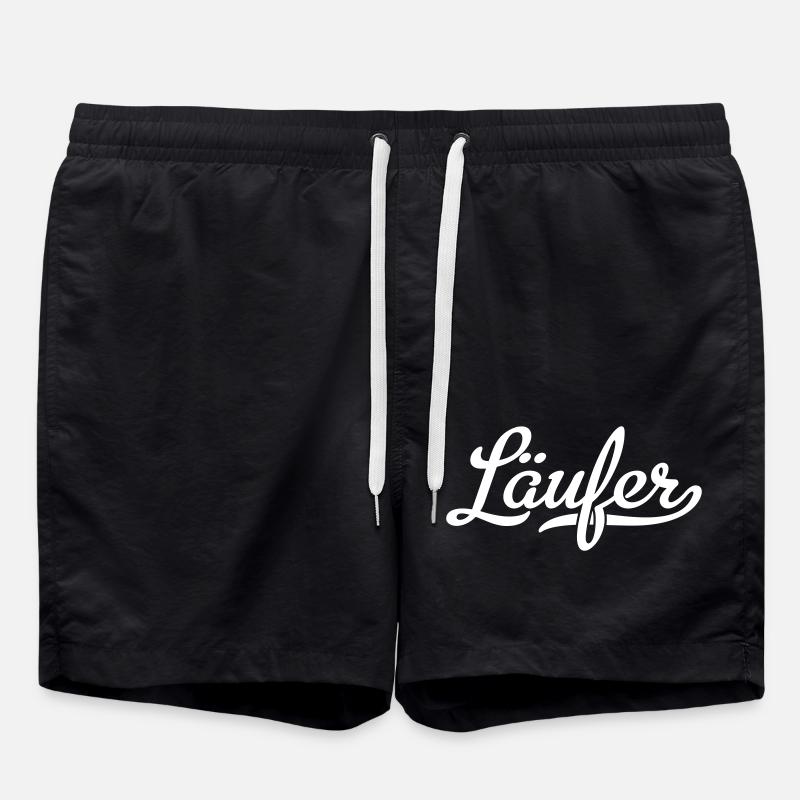 Läufer - Badeshorts - Schwarz