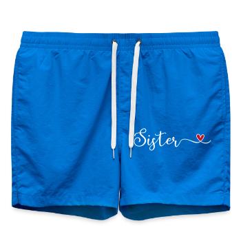 Sister - Swim Trunks - cobalt blue - Front