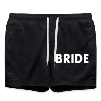 Bride - Swim Trunks - black - Front - AI Model Male 185 light (185cm)