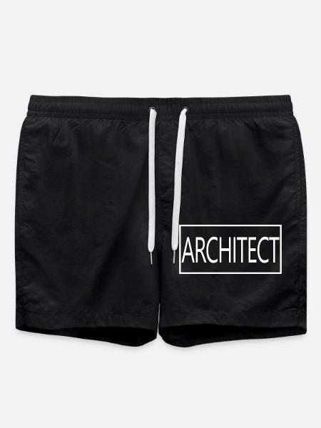 Architect Proud Graduated Architect Student - Swim Trunks - black