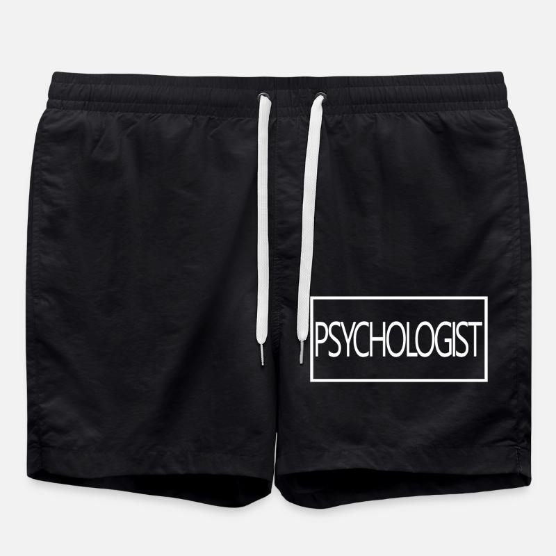 Psychologist Proud Graduation Psychology Student - Swim Trunks - black
