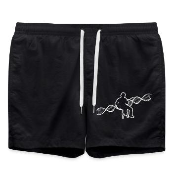 Guitarist Guitarist Music Band Guitar Musician - Swim Trunks - black - Front - AI Model Male 185 light (185cm)