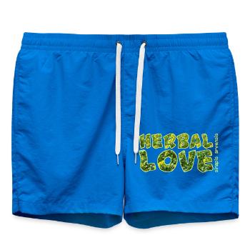 Moutarde d’amour à base de plantes - Short de bain - cobalt blue - Devant