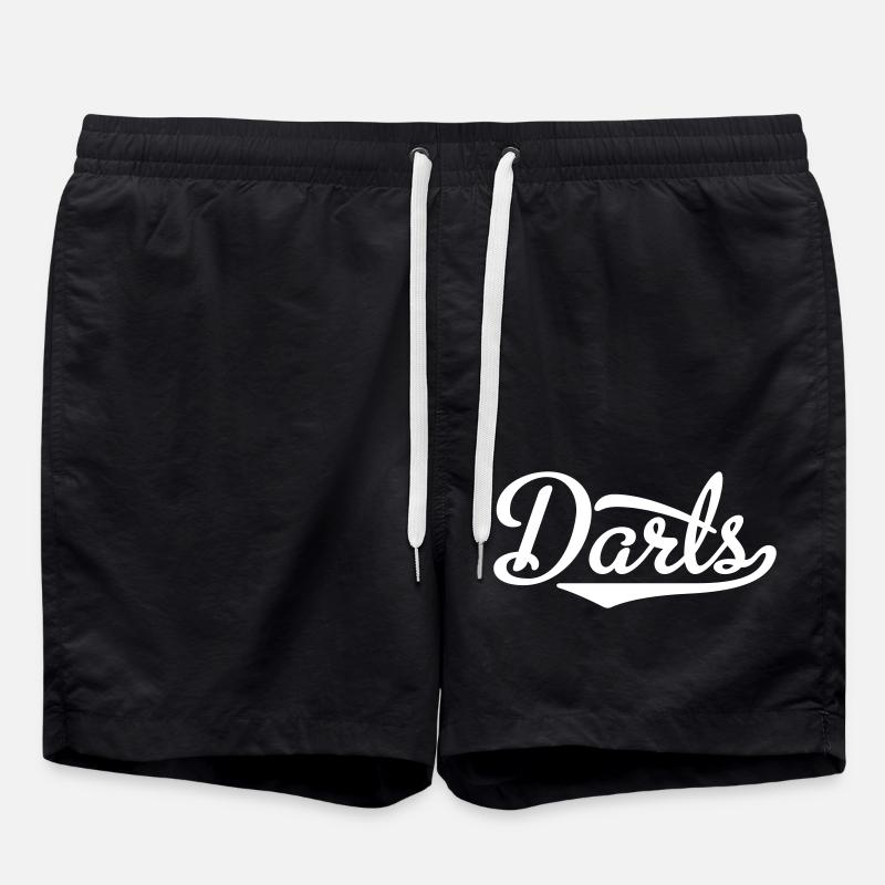 Darts - Swim Trunks - black
