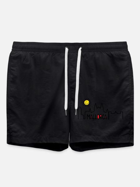 Mallorca in summer - Swim Trunks - black