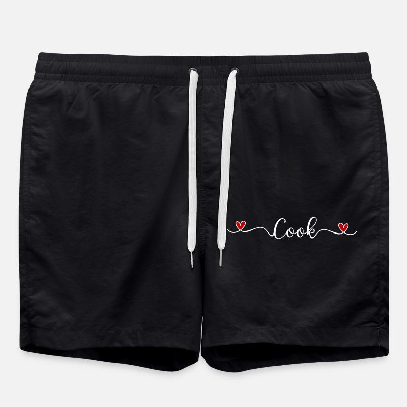 Cuire - Short de bain - noir