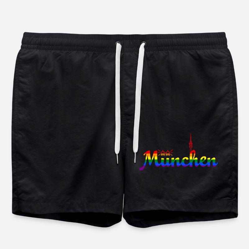 Munich Pride - Swim Trunks - black