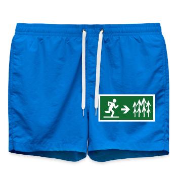 Sortie en forêt - Short de bain - cobalt blue - Devant