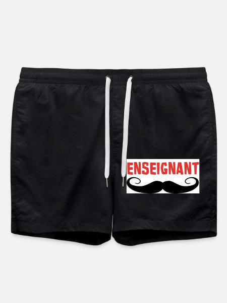 ENSEIGNANT - Short de bain - noir
