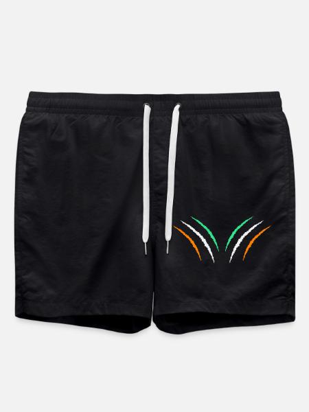 krallen irland 2 - Badeshorts - Schwarz