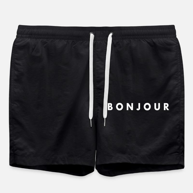 Bonjour - Short de bain - noir