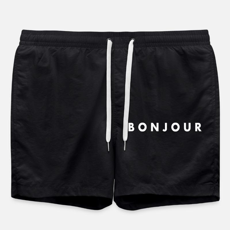 Bonjour - Short de bain - noir