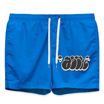 Urban art Graffit - Swim Trunks - cobalt blue - Front
