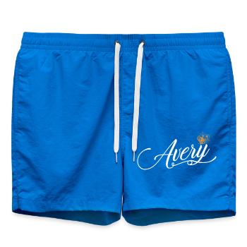 Avery Nom personnalisé pour femmes Enfants Bambins - Avery - Short de bain - cobalt blue - Devant