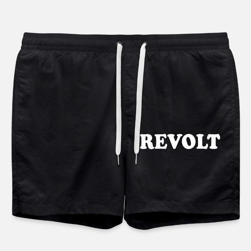 Revolt - Short de bain - noir