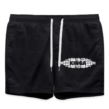 Mutti Kinga - Badeshorts - Schwarz - Vorne - AI Model Male 185 light (185cm)