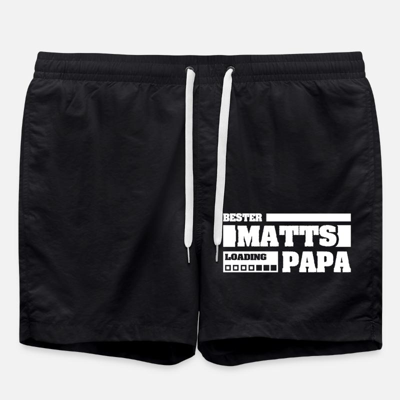 Matts - Badeshorts - Schwarz