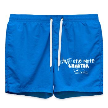 Nur noch ein Kapitel - Badeshorts - Cobalt blue - Vorne
