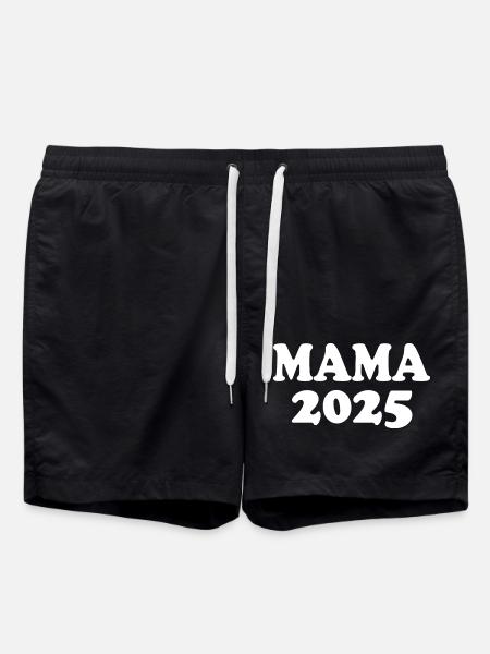 Mama 2025 - Swim Trunks - black
