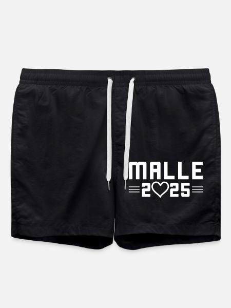 Malle 2025 Love Mallorca - Swim Trunks - black