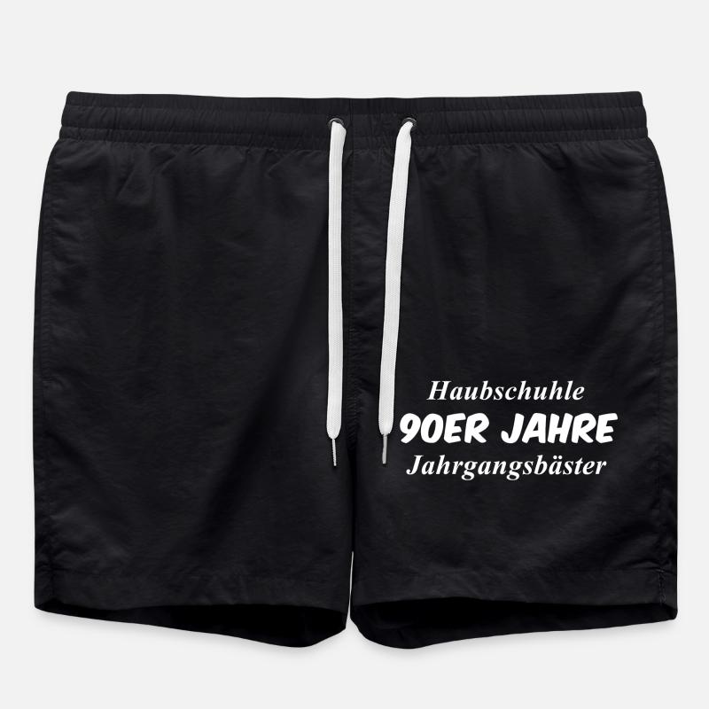 École - Short de bain - noir