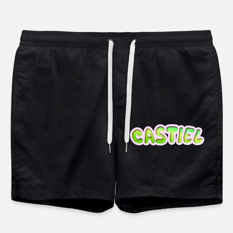 Castiel comme métier - Short de bain - noir