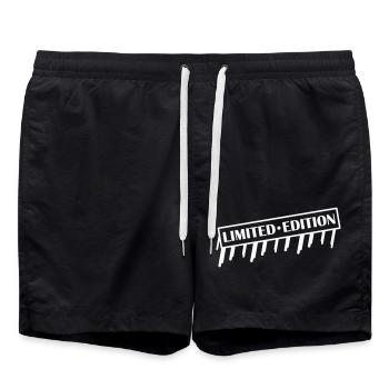 Édition limitée - Short de bain - noir - Devant - AI Model Male 185 light (185cm)