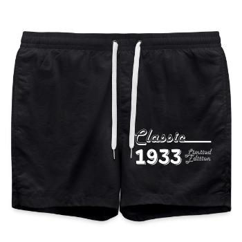 Classic 1933 édition limitée - Short de bain - noir - Devant - AI Model Male 185 light (185cm)