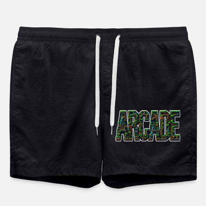 arcade - Badeshorts - Schwarz