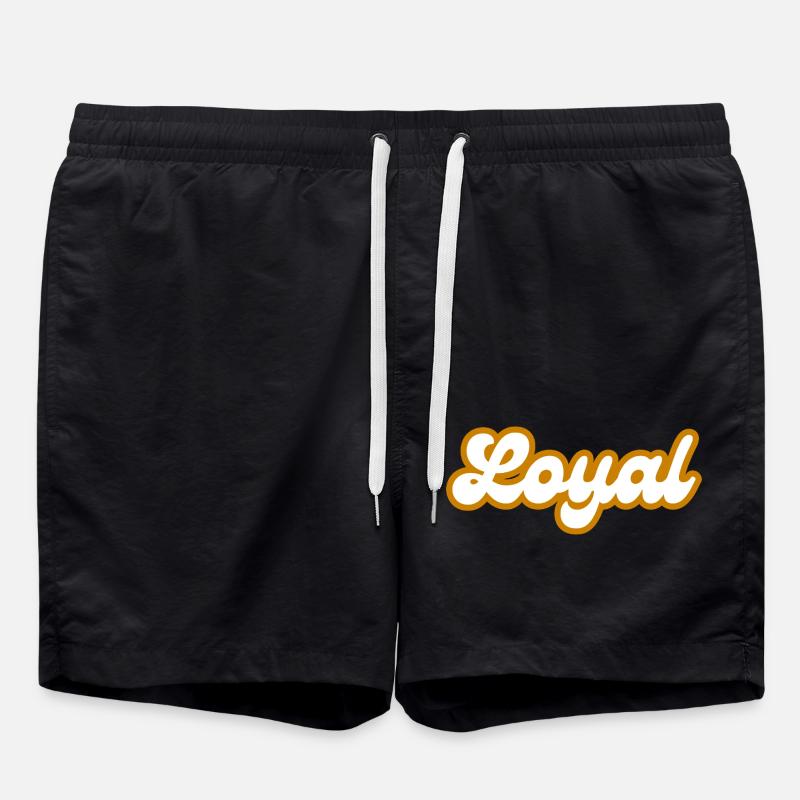 Loyal Loyalty - Swim Trunks - black