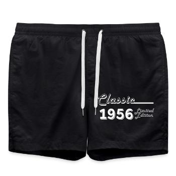 Classic 1956 édition limitée - Short de bain - noir - Devant - AI Model Male 185 light (185cm)
