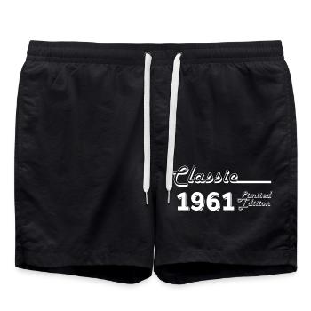 Classic 1961 édition limitée - Short de bain - noir - Devant - AI Model Male 185 light (185cm)
