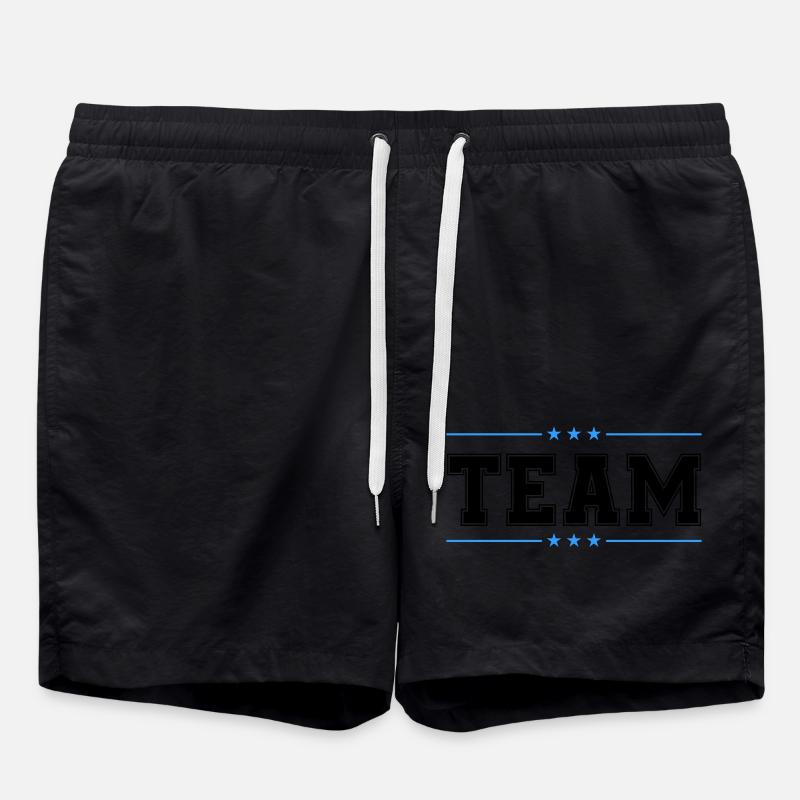 Team 02 - Swim Trunks - black