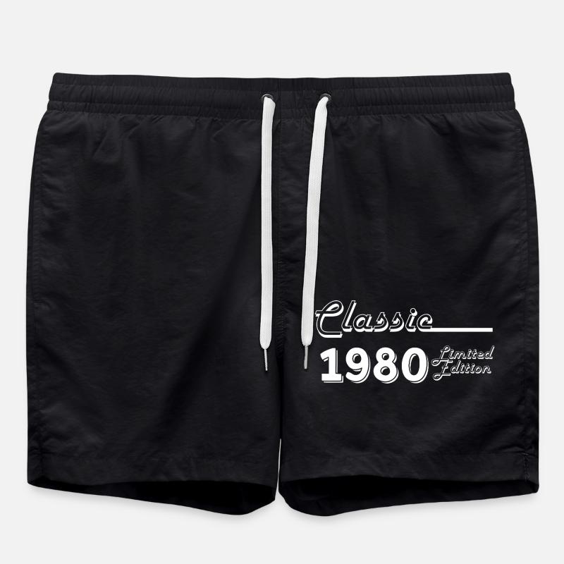 Classic 1980 Limited Edition - Swim Trunks - black